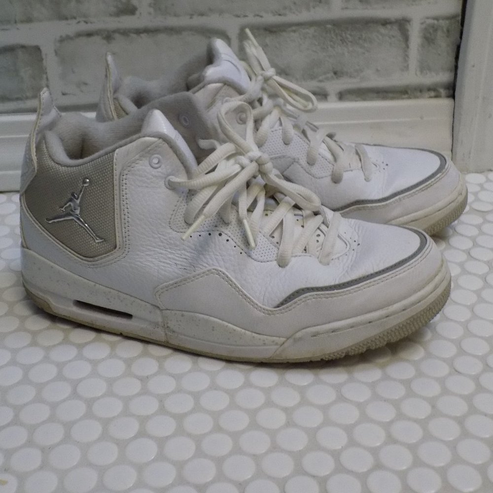 White Air Jordon High Tops